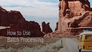 How to Use Batch Processing in BeFunky [upl. by Enidanreb]