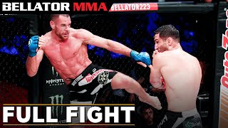 Full Fight  Gegard Mousasi vs Rafael Lovato Jr  Bellator 223 [upl. by Kire766]