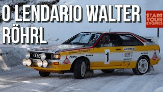 Gênio forte velocidade na pista o lendário Walter Röhrl [upl. by Eniamor]