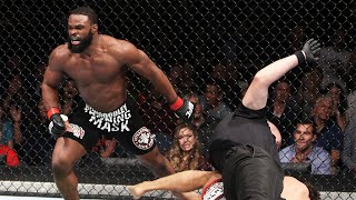 Every Tyron Woodley Finish [upl. by Huberto619]