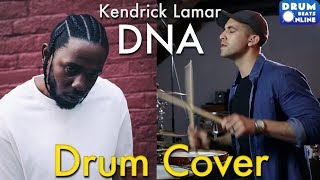 Kendrick Lamar  quotDNAquot Drum Cover  Drum Beats Online [upl. by Emiline]