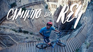 El Caminito del Rey on a mountain bike [upl. by Harewood]