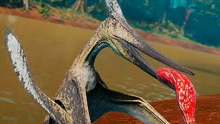 Piterinha o Pteranodon Furtivo Pegando Carcaças e Fazendo Amigos  The Isle Evrima  PTBR [upl. by Aissatsan]