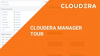 Updated Cloudera Manager Tour [upl. by Oznole]