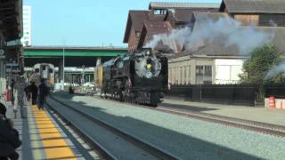 UP 844 Departs Sacramento October 4 2012 [upl. by Notnirt]