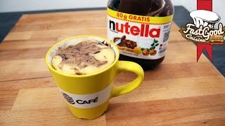 MugCake Marbré au Nutella la recette rapide [upl. by Gregrory205]