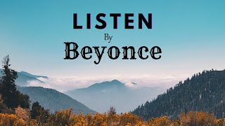 Beyoncé  ListenLyrics [upl. by Aihsyn]