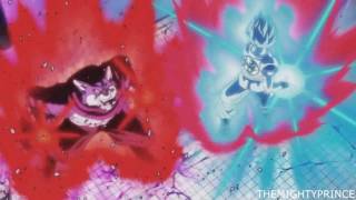 SSJ goku vs Bergamo full fight in English dubbed [upl. by Soinotna]