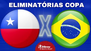 CHILE X BRASIL AO VIVO ELIMINATÓRIAS COPA DIRETO DO ESTÁDIO  RODADA 9  NARRAÇÃO [upl. by Neeroc]