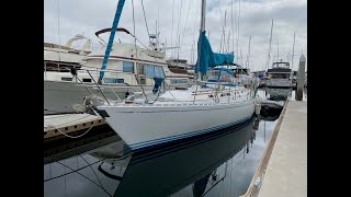 1989 Hylas 44 Center Cockpit Sailboat For Sale Video Walkthrough Review By Ian Van Tuyl [upl. by Ennaira206]