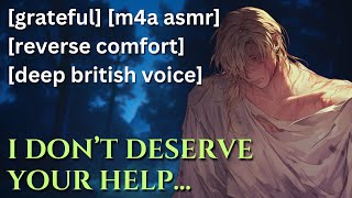 Tending To A Fallen Angels Wounds M4A ASMRreverse comfortdeep british voice [upl. by Eidnam824]