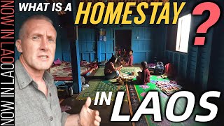 What is a Homestay in Laos  BIG WET E11 [upl. by Rahcir]