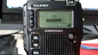 Yaesu VX8R Programing frequencies with software [upl. by Yauqram]