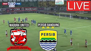 MADURA UNITED vs PERSIB BANDUNG  BRI LIGA 1 LIVESCORE ai [upl. by Delahk527]