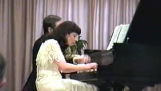 Khachaturian Lezginka piano 4 hands [upl. by Zetnod267]