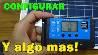 CONTROLADORA de CARGA SOLAR Y MAS [upl. by Odareg232]