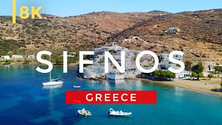 Explore Sifnos The most Underrated Stunning Island in Greece in 8K [upl. by Rurik]