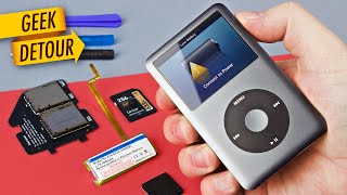 iPod Classic new Battery amp 256GB SD Card still works in 2024 [upl. by Anairotciv259]