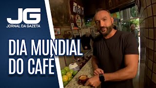 Dia 14 de abril é o Dia Mundial do Café e o JG foi conhecer a história de 2 cafeterias de São Paulo [upl. by Oirotciv]