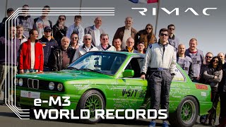 Rimac eM3 World Records [upl. by Errot]