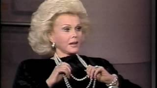 Zsa Zsa Gabor on Letterman February 11 1987 [upl. by Saunder685]