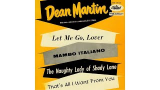 Dean Martin  Mambo Italiano 1955 [upl. by Rraval968]