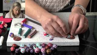 Polymer Clay Tutorials  How to make Beads Buttons and More [upl. by Ellenehs452]