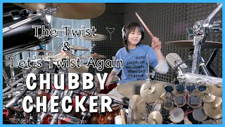 Chubby Checker  The Twist amp Lets Twist Again  Drum cover by KALONICA NICX [upl. by Gnuoy]