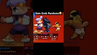 Gem Grab Randoms 😭 brawlstars brawltalk shorts [upl. by Garner]