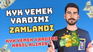 KYK YEMEK YARDIMINA ZAM GELDİ  KYK YEMEK YARDIMI NASIL ALINIR  Kyk Yemek Bursu [upl. by Malarkey548]