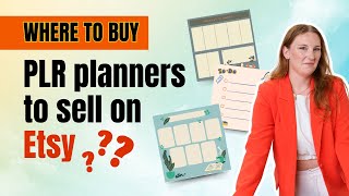 Where to Buy PLR Planners to Sell on Etsy  Launch Your Digital Products Business Faster with PLR [upl. by Jeffy]