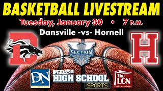 SEC V GIRLS BASKETBALL Dansville vs Hornell  Jan 30 2024 [upl. by Redmer]