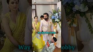 Bobby Deol amp his wife Tanya Net Worth Difference bollywood bobbydeol tanyadeol [upl. by Justin]