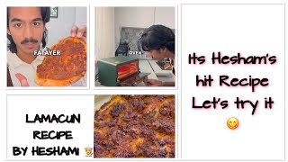 Lamacun Fatayer Recipe  Hesham’s Hit Recipe Let’s Try It👨‍🍳 [upl. by Phenica526]