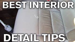 Best Interior Detailing Tricks Leather and Plastics [upl. by Romanas]