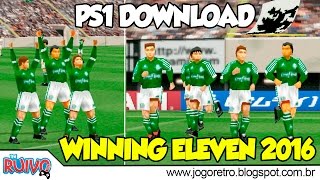 World Soccer Winning Eleven GES 2016 no PlayStation 1 [upl. by Nolyarb946]