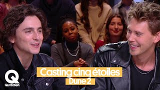 Timothée Chalamet Austin Butler Léa Seydoux…racontent le tournage époustouflant de Dune 2 [upl. by Serles]