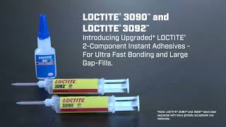 LOCTITE 2Component Instant Adhesives [upl. by Euqinot]