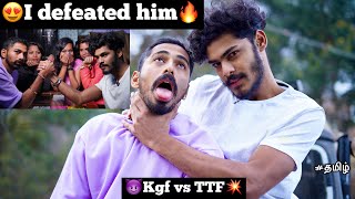 😍I defeated him  😈TTF vasan defeated kgf vicky🔥kgf vs TTF  ttf  kgf  tamil [upl. by Mixie434]