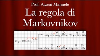 La regola di Markovnikov L42 ProfAtzeni ISCRIVITI [upl. by Artemis]