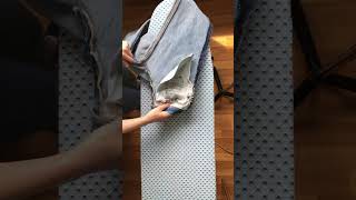 I just cant wear jeans without ironing them beforehand ironingasmr [upl. by Teferi]