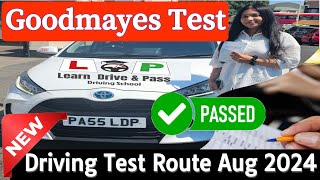 Goodmayes Driving Real Test 1248 pm New [upl. by Eedna]