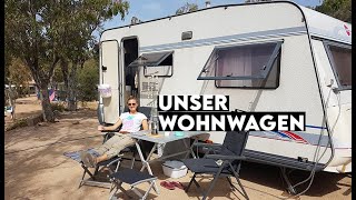 Wohnwagen Bürstner Roomtour  Unsere beste Camping Ausstattung [upl. by Areem605]