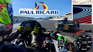 Un tour en Superkart 250cc sur le circuit de F1 Paul Ricard au Castellet 🤩 [upl. by Harry44]