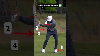 Golf Swing Basics Slow Motion Iron [upl. by Yde]