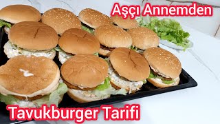 Dışardan Almaya Son❗Aşçı Annemden Tavukburger Tarifi [upl. by Piegari206]