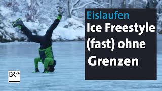 Ice Freestyle Ein Meister dieser Mischung aus Eiskunstlauf und Breakdance  Abendschau  BR24 [upl. by Leese]