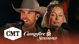 Dustin Lynch Performs “Chevrolet” ft Madeline Merlo  CMT Campfire Sessions [upl. by Aliuqehs]