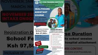 Healthcare Assistant Course November 2024 intake ongoing [upl. by Howlond907]