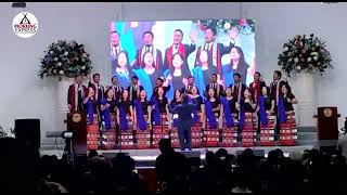 Baptist Church of Mizoram Choir at ABAM sesquicentennial [upl. by Anatnas267]